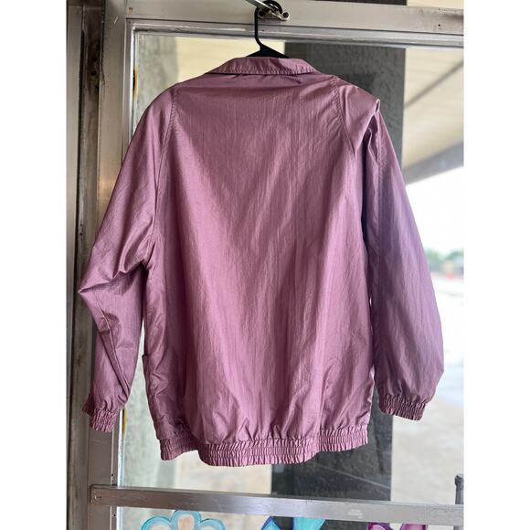 Vintage Mauve Haband! Windbreaker Jacket size L - Picture 4 of 4